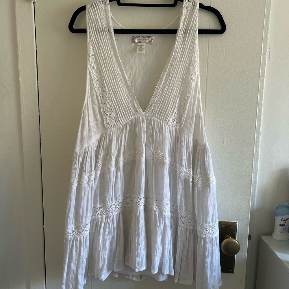White dress